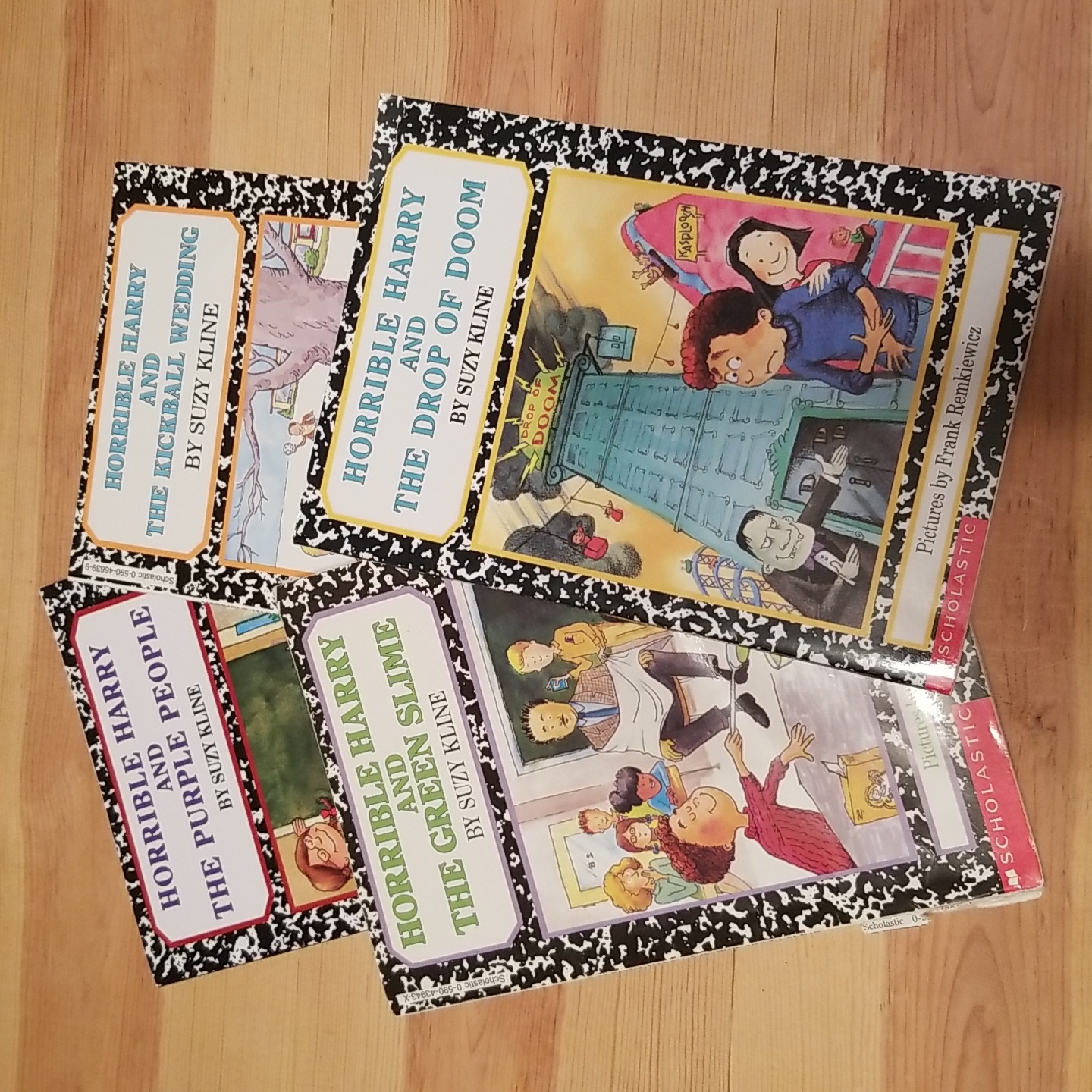 4 Horrible Harry Books